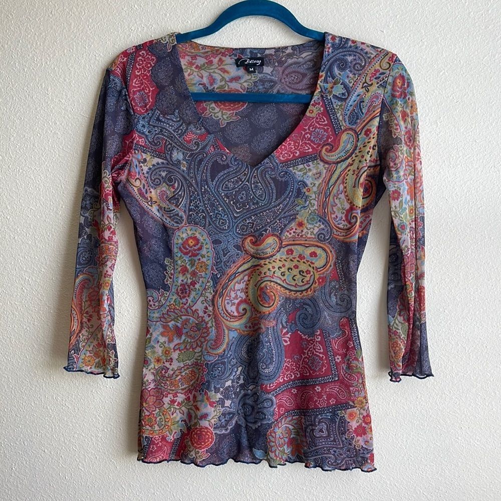 Buttercup Top 3/4” Sleeves